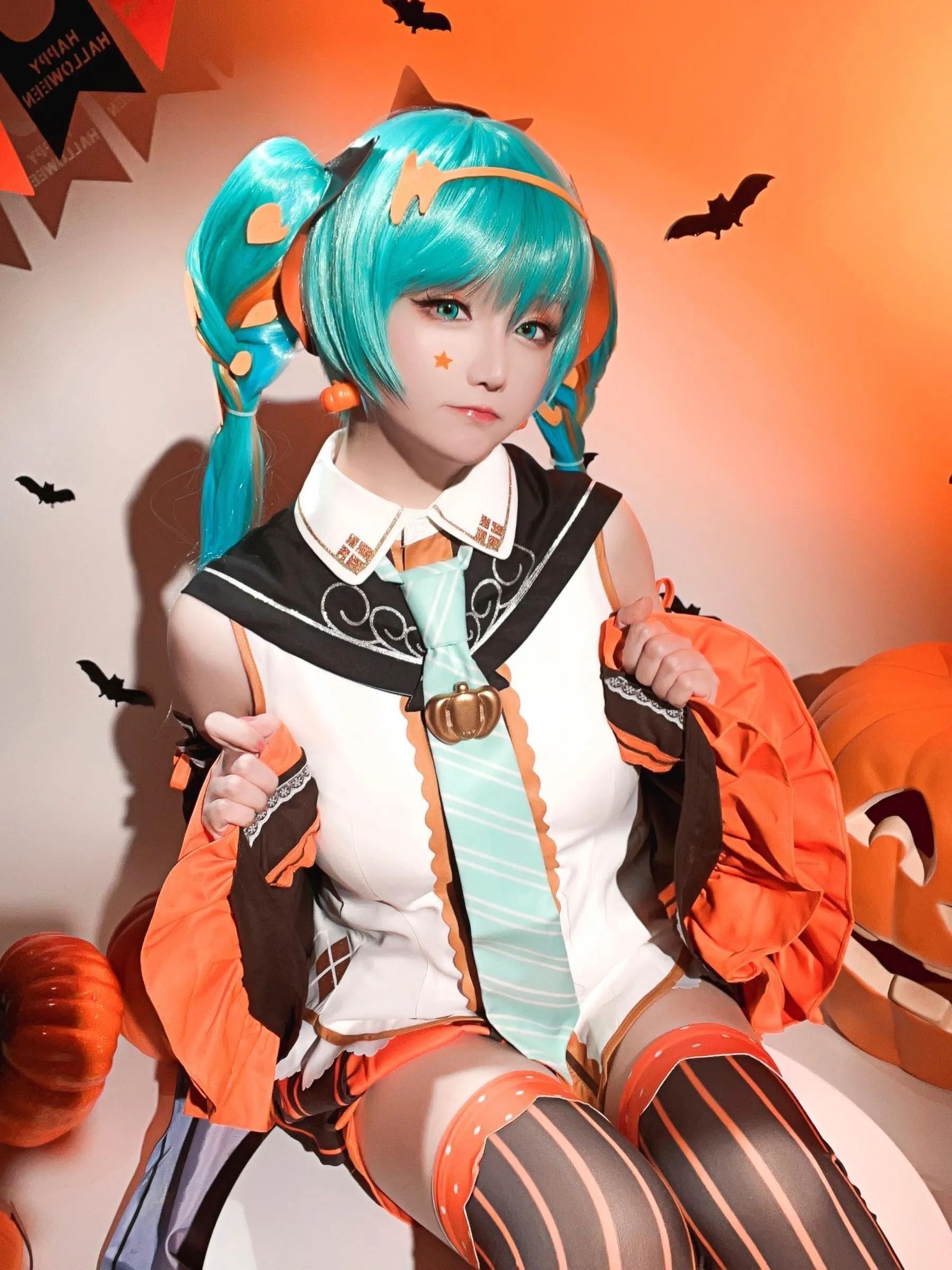 星之迟迟 – NO.164 23年10月计划赠品 万圣节MIKU [53P]插图1